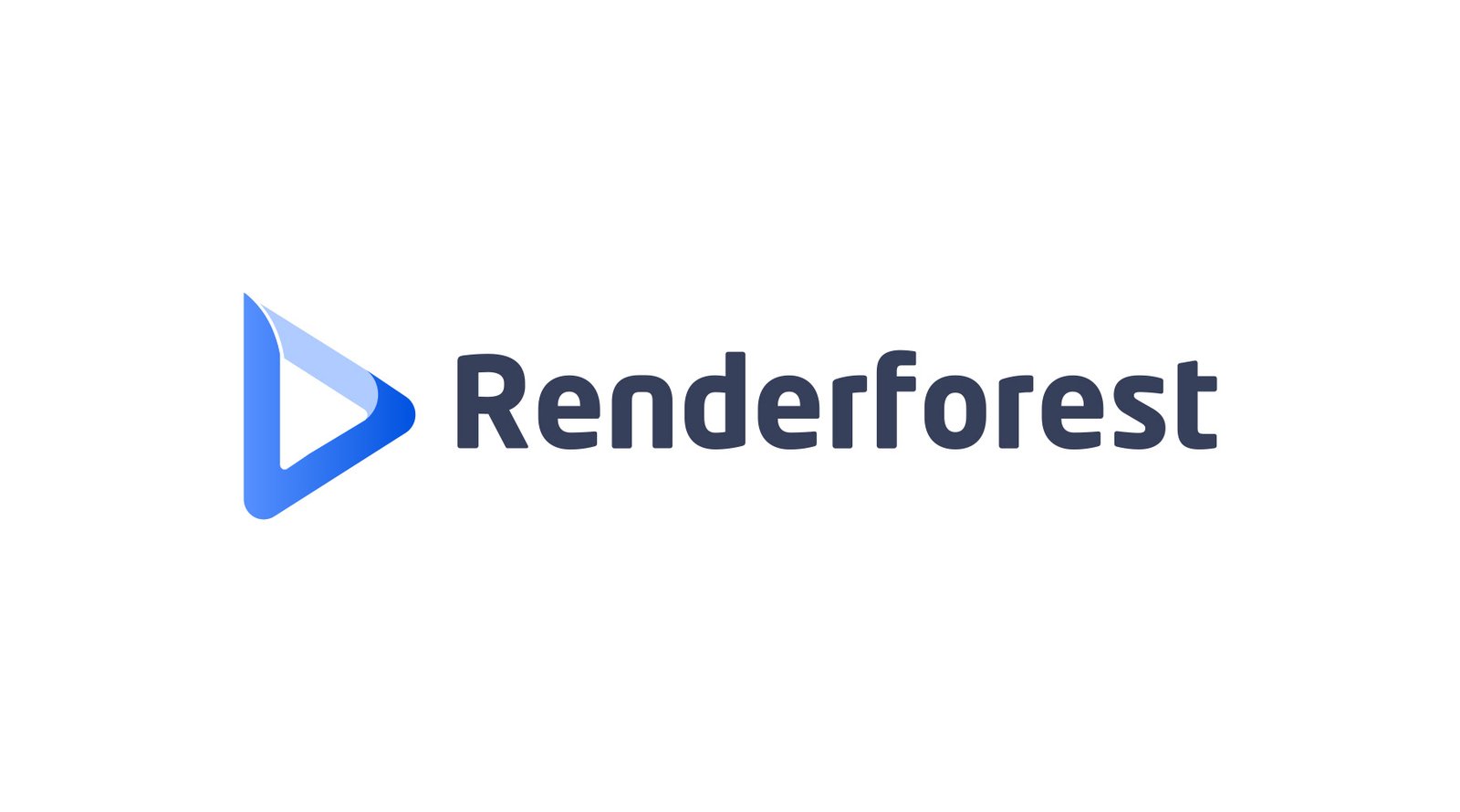 Renderforest video editor dashboard interface